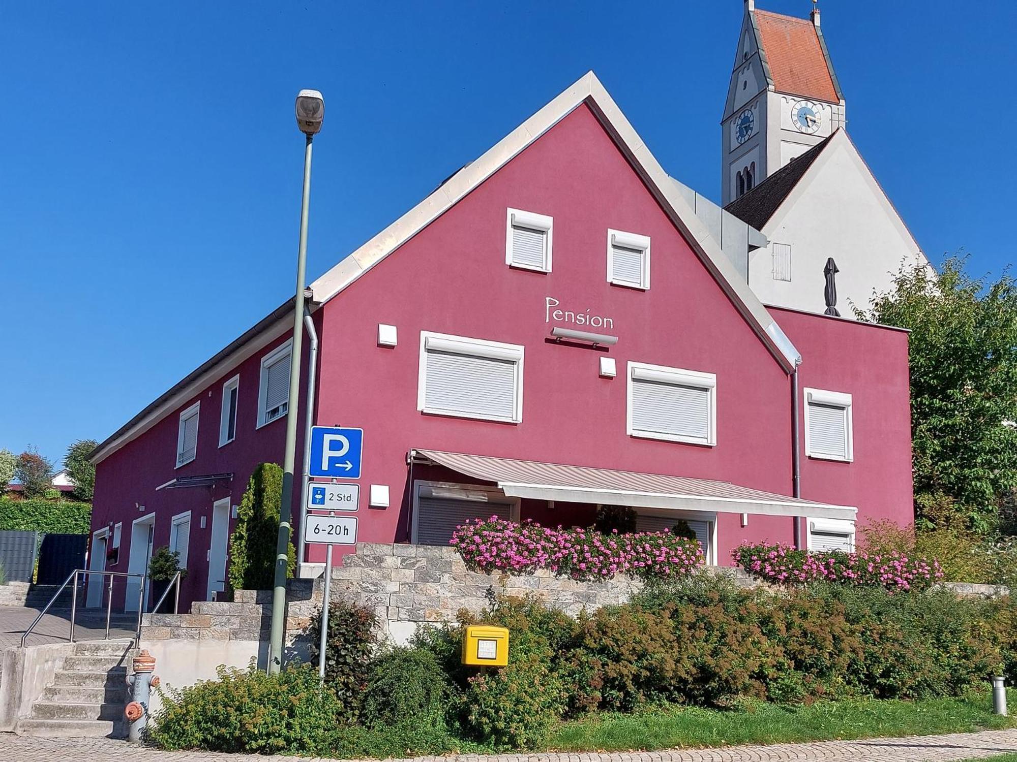 Pension Am Kirchberg Wehringen Exteriér fotografie